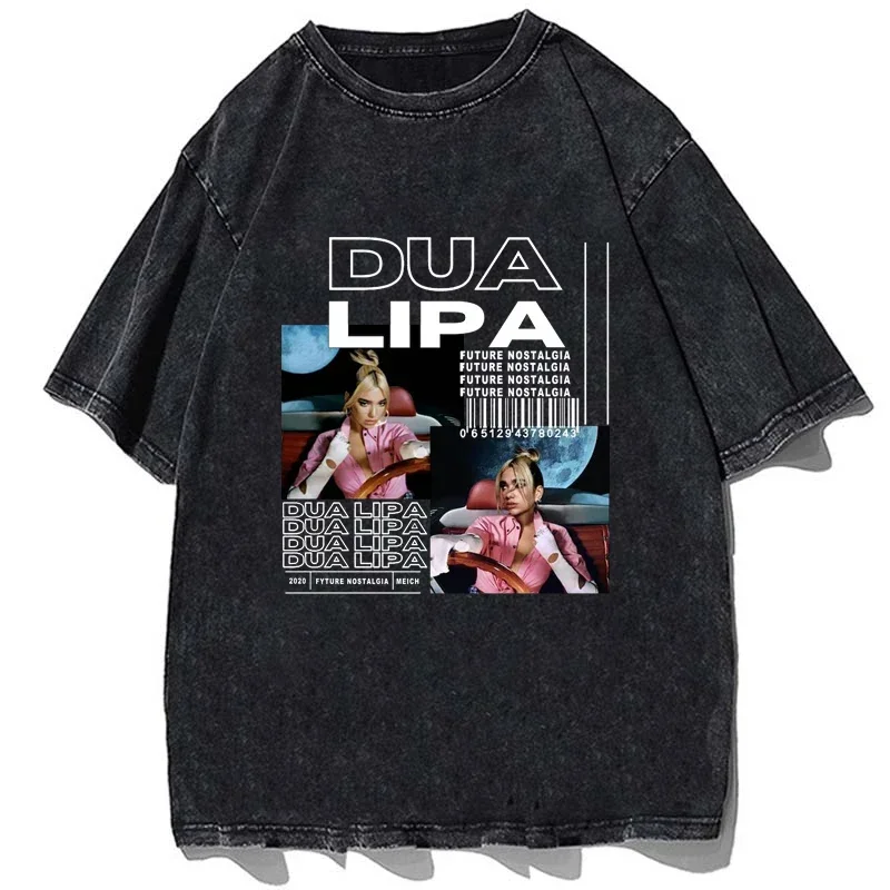 Respeto Dua Lipa T-Shirt - Baumwolle Fan Shirt In Übergrößen