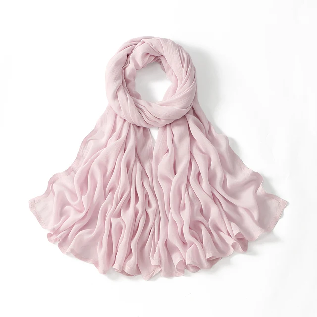 Châles en coton rayonne pour femmes musulmanes, Hijab Modal, écharpe unie, grande taille, Turban islamique, bandeau 190x85cm