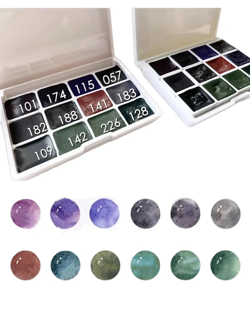 DS Mineral/Layered Watercolor Paint Set 1ml/2ml Handmand Sample Original Daniel Smith Water Color Painting Art Suppliers watercolor painting set watercolor paint watercolor pigment
