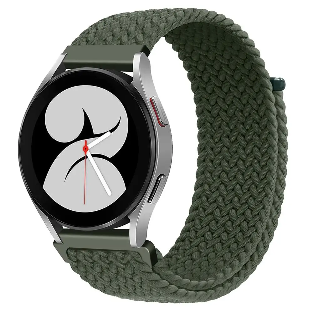 Braided Solo Loop Elastic Smartwatch Bracelet Band
