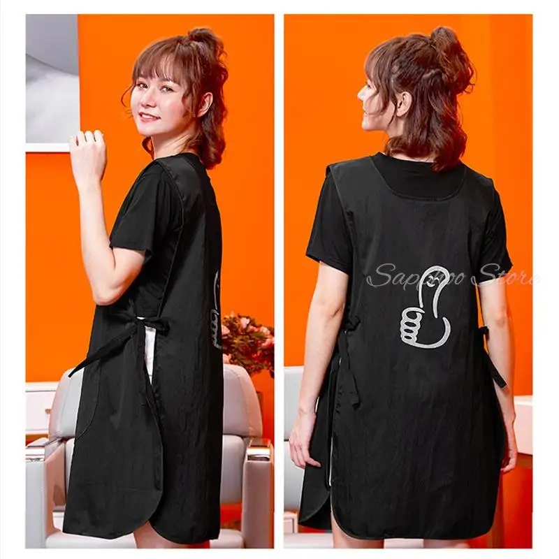 Hair Salon Apron Hairdressing Cape For Barber Waterproof Dyeing Cape For Hairdresser Work Clothes Hairdressing Apron G1014 3
