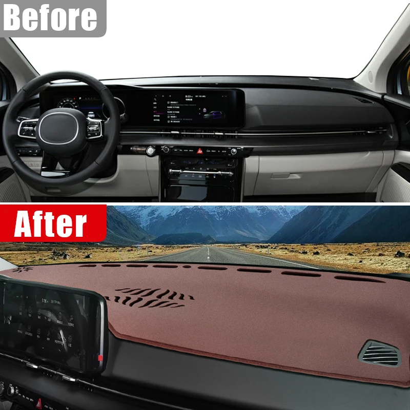 Premium Car Dashboard Cover Dash Mat Sun Shade Non-Slip Pad Accessories