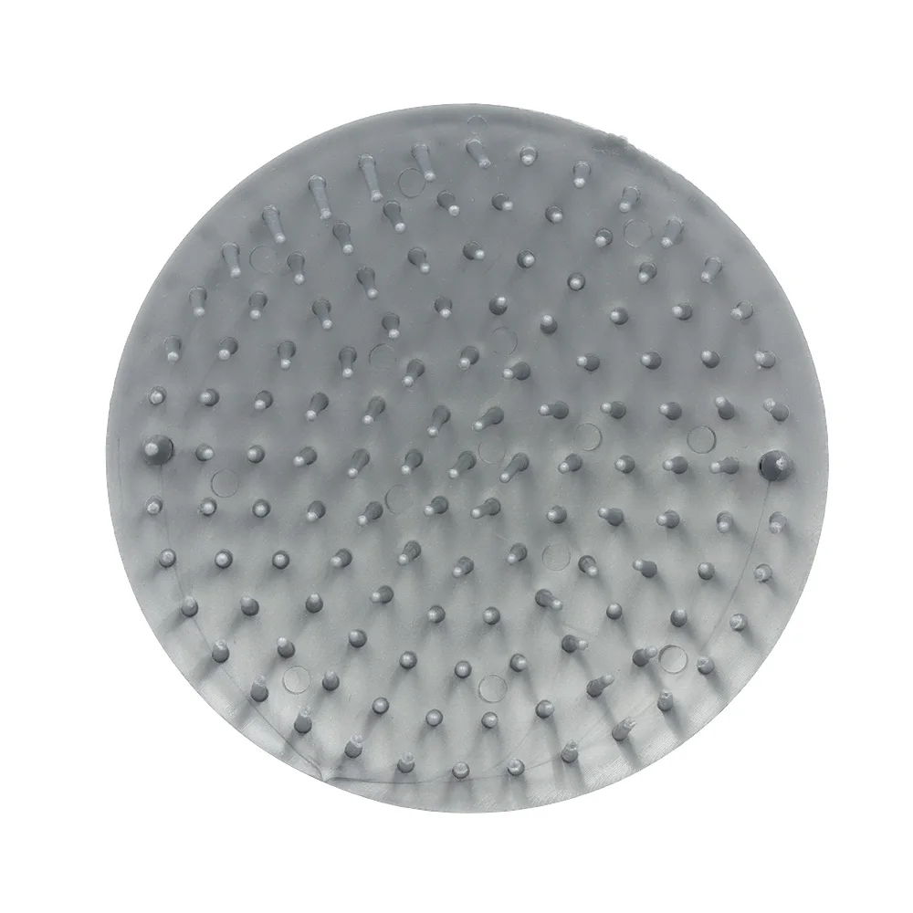 Silicone Shampoo Brush Scalp Massager for Hair Comb Anti-Dandruff Anti-skid Hairbrush Bath Massage Brush Shower Cleaning Tool