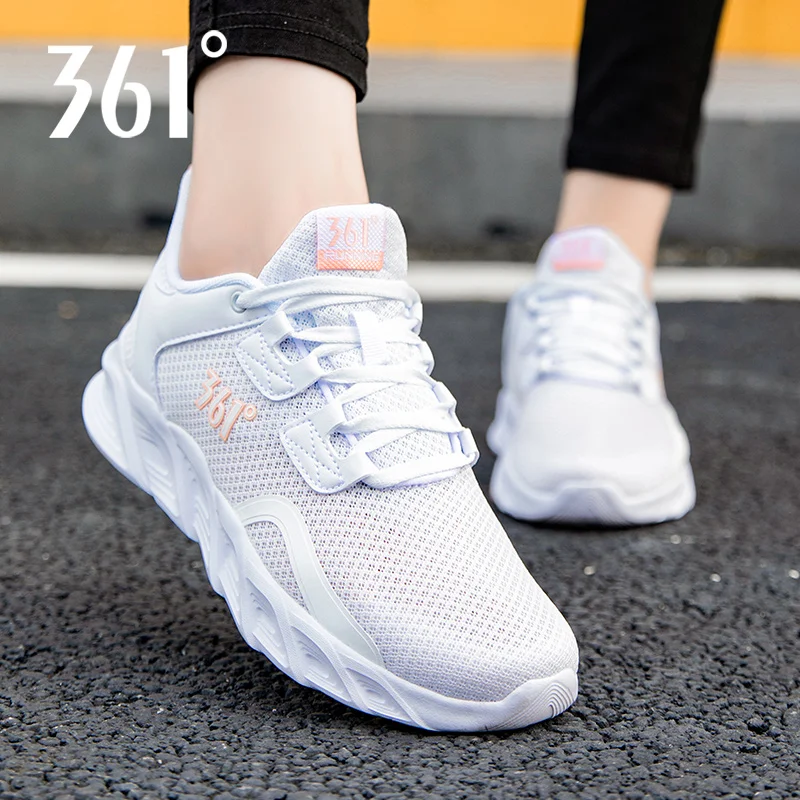 361 Degree sneakers female light running shoes walking sneaker cushion women's sports shoe 1112
