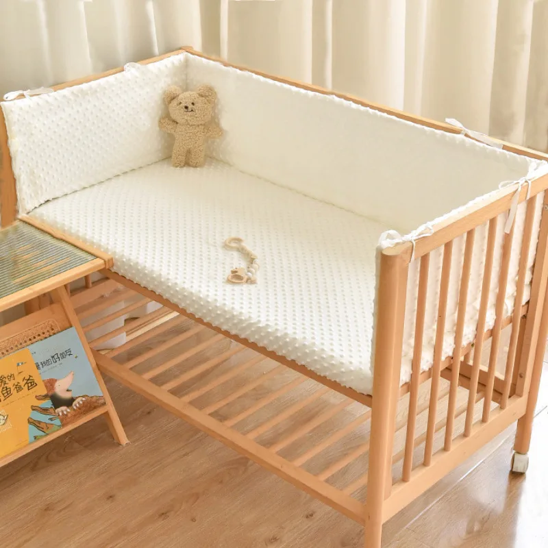 Nordic Baby Bed Bumpers For Newborns Thicken Star Crib Protector Cotton Infant Cot Around Cushion Room Decor 1Pcs