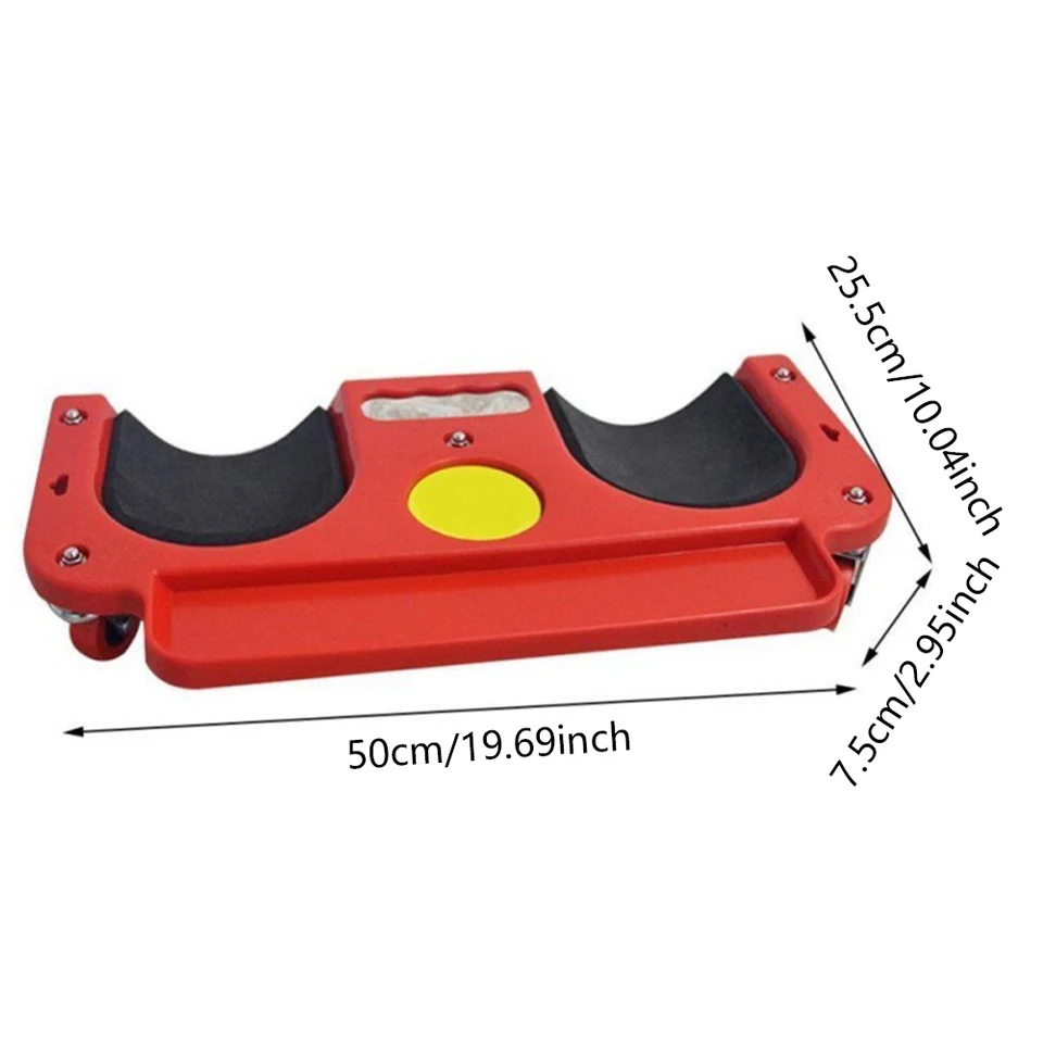 Rolling Knee Cart with Swivel Castors and Tool Tray