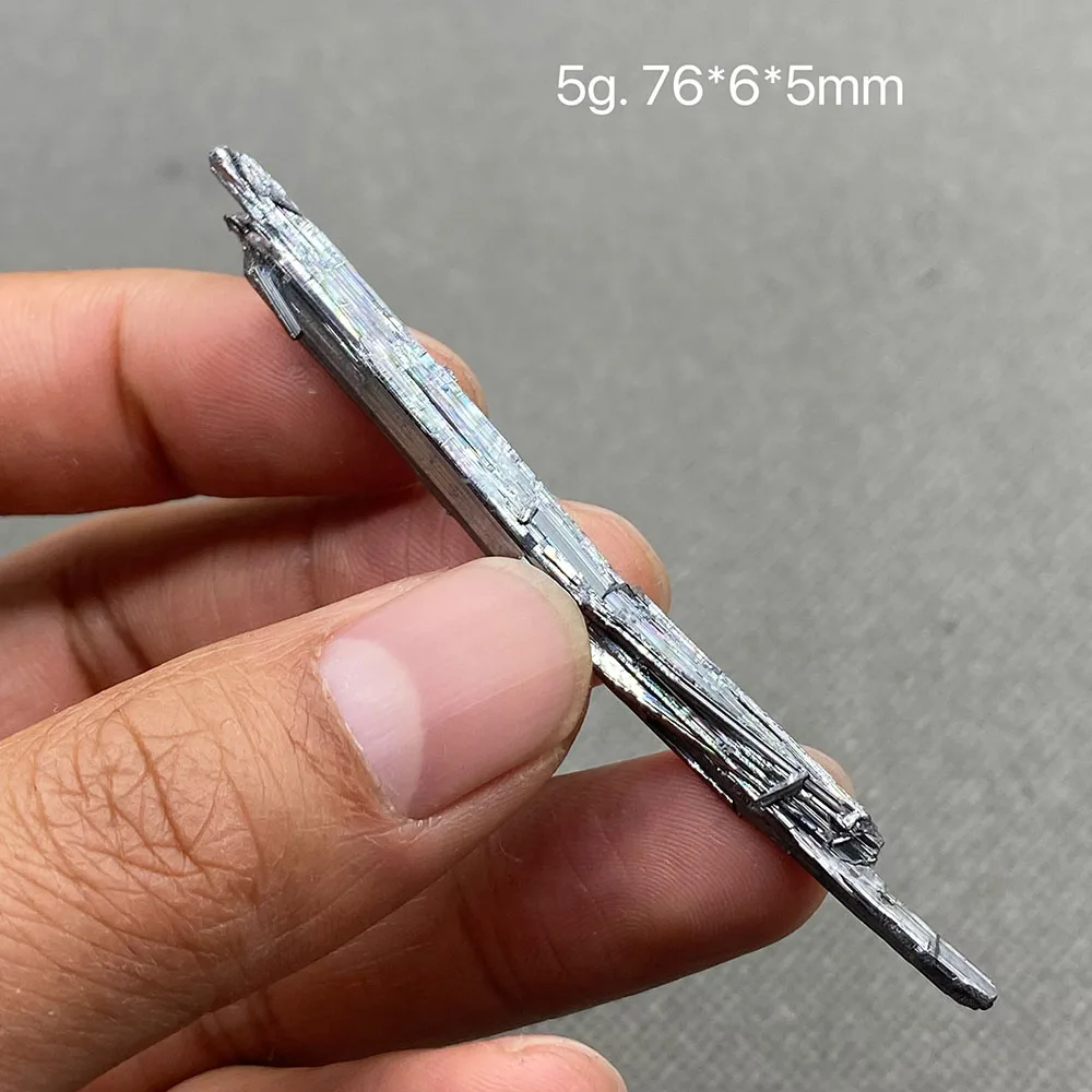 100% Natural rare Stibnite mineral specimen stones and crystals healing crystals quartz gemstones from China free shipping