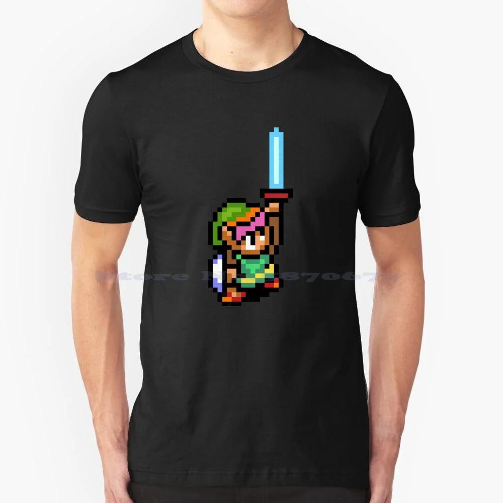 Adesivo Sprite Al Passato T Shirt 100% Cotone Tee Classic Retro Sprite Elf Gaming Gamer 2D Lttp Al Passato Snes