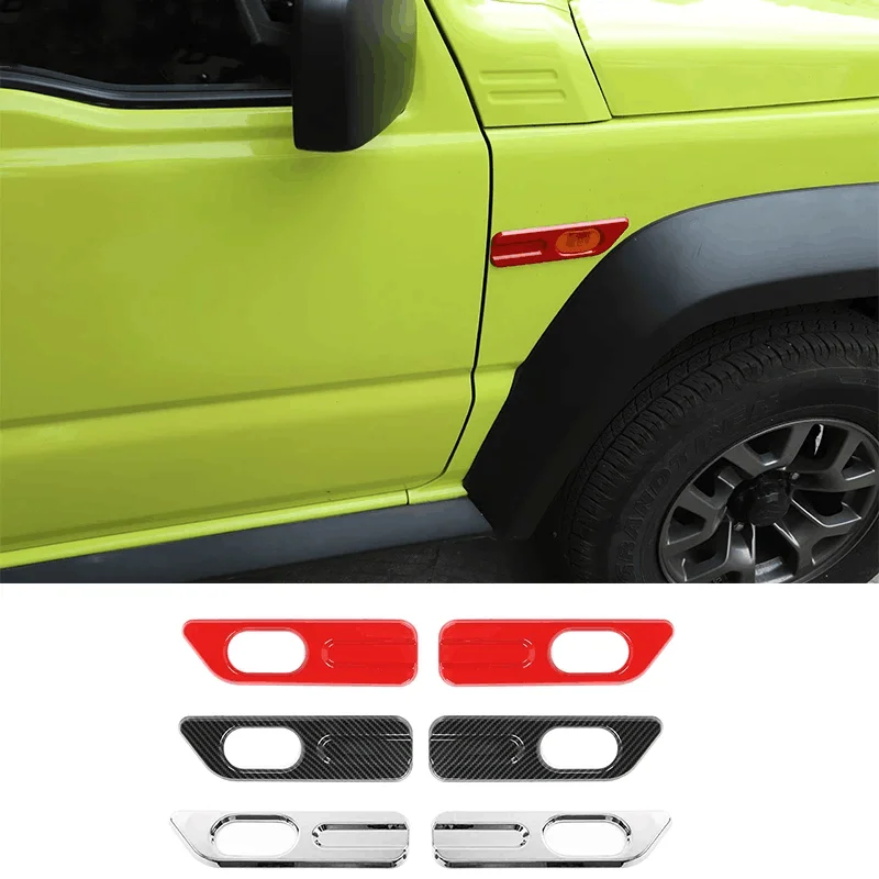 

Автомобильные наклейки для Jimny JB74, автомобильный боковой брызговик, сигнал поворота, лампа, декоративная крышка для Suzuki Jimny 2019 +, аксессуары Sansour
