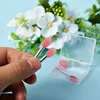 3PCS Silicone Lip Balms Lip Mask Brush With Sucker Dust Cover Lipstick Cosmetic Makeup Brushes Lipstick Brush Storage Box 5