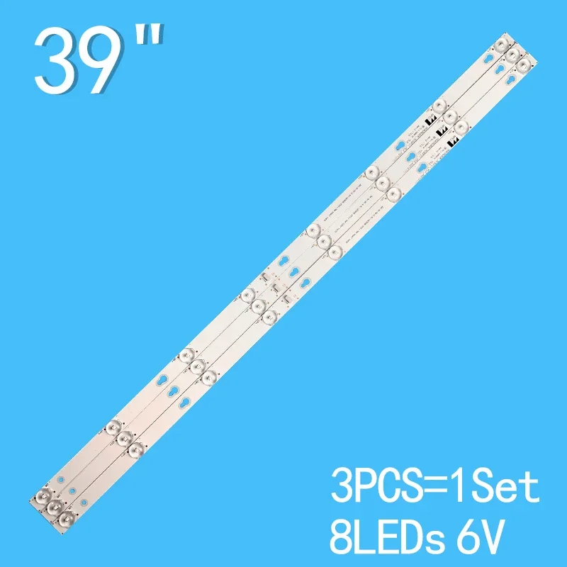 LED Backlight bar For TCL L39S4900FS L39S4900 39L2650C 4C-LB3908-ZM01J OEM39LB06-3030F2.1-V0.2 OEM39LB06_3030F2.1_V0.2