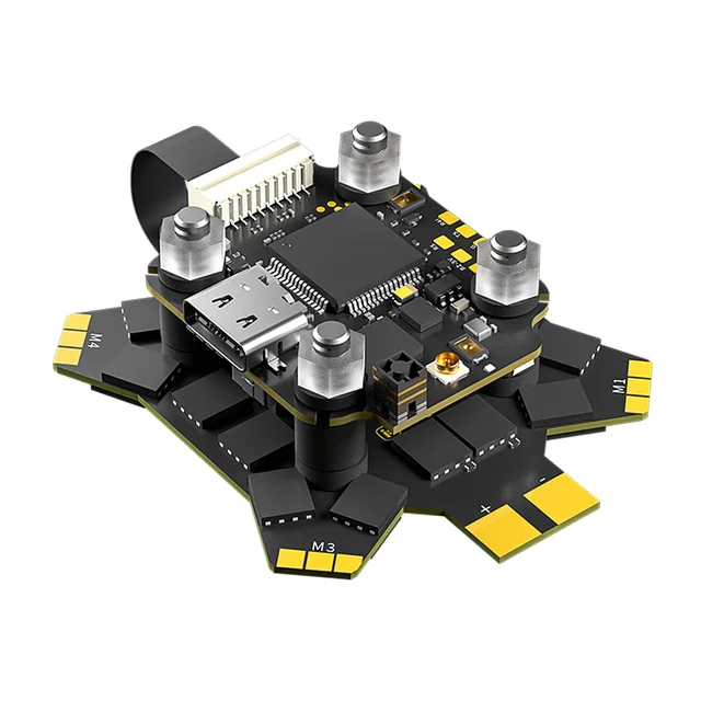 IFlight Borg 5S RX Stack Built-in ELRS 2.4GHz Receiver 12V BEC 16MB Black Box With Borg 60R BL32 ESC 3-8S Lipo for RC FPV Drone 2