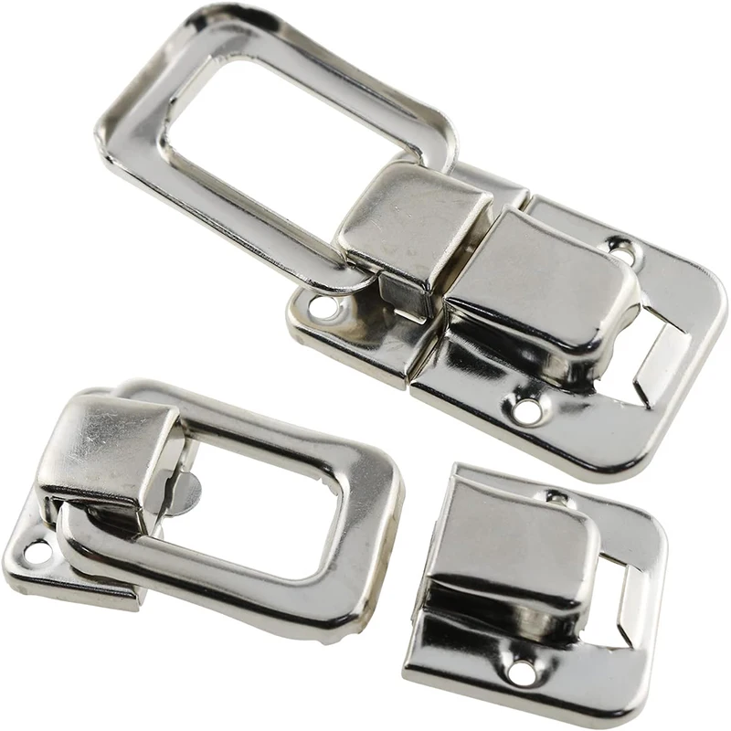 Toggle Lock Latch Catches 4pcs For Jewelry Box Ordinary Gift Wooden Case 38x25mm