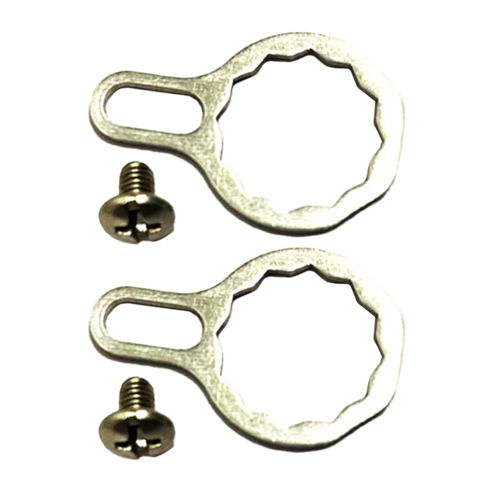 2set Angeln Reel Locking Platte Schraube Mutter Kit 6x4cm Ersatz Angeln Reel Griff Lock Platte Baitcasting angelgerät Für 9-12mm Acc – Detail 5