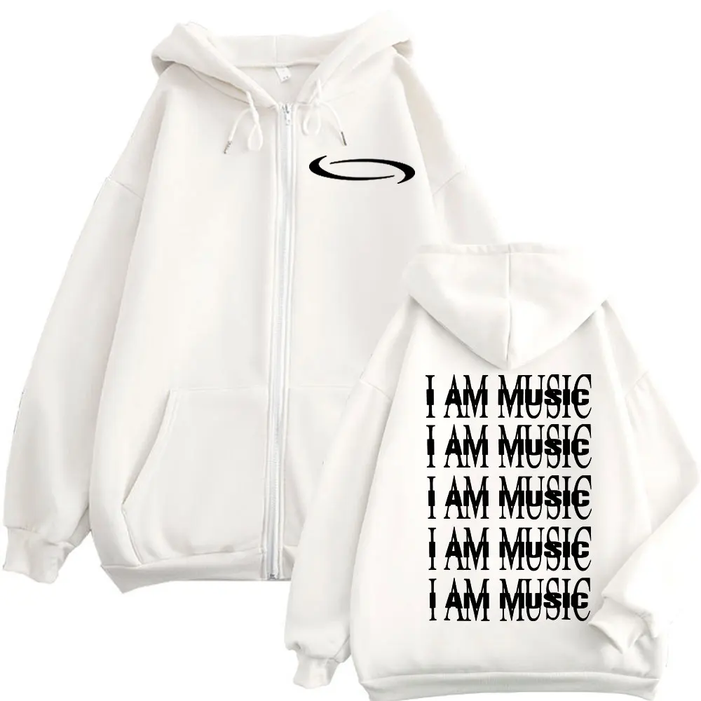 Rapper Playboi Carti I AM MUSIC Zipper Hoodie Men's Women Clothing