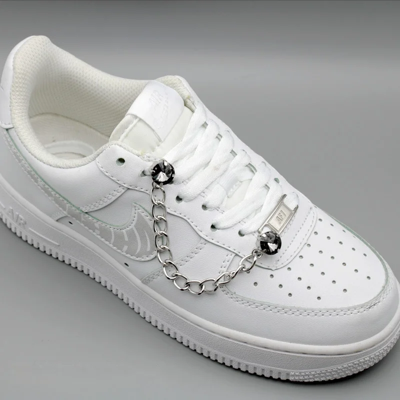 Air Force 1 Custom Low Sapphire Pearlescent Blue Shoes Men Women