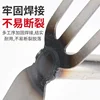 Steel Handle Dual Purpose Hoe and Rake Gardening Tools Double Headed Hoe Three-tooth Rake Garden Shovel weeding tool 2