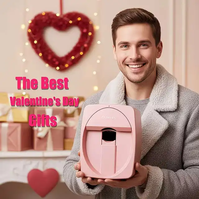 Portable 3D Nail Art Printer