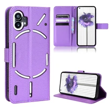  Diamond For Nothing Phone 1 One Case Flip Book Stand Card Wallet Leather Protective Cover 