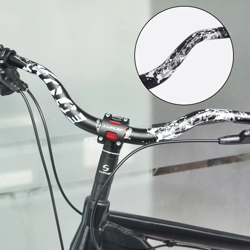 Bicycle Handlebar MTB Bike Riser Handlebar Aluminum