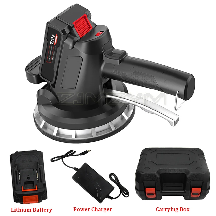 Tile Tiling Tool Machine Lithium Battery Floor Vibration Power Tools Vibrator Wall Tile Tiling Automatic Vibration 26000rpm tile leveling tools
