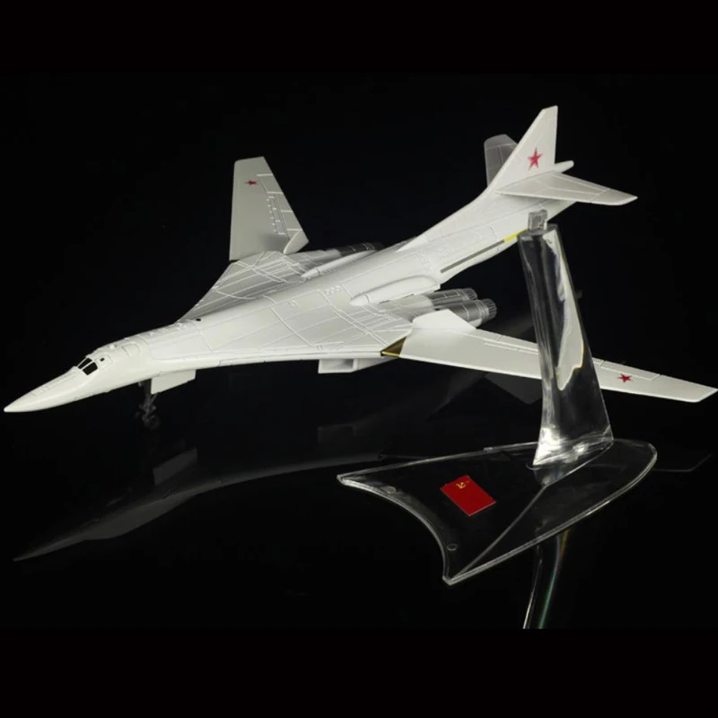 

JASON TUTU 1/200 Scale TU 160 Alloy Model Diecast Russian Tu-160 Fighter White Swan Bomber Military Aircraft Model Drop shipping