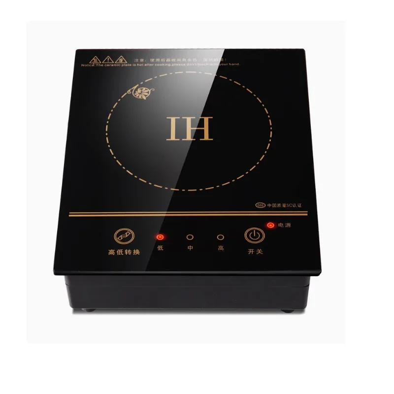 Electric Induction Cooker Boiler Waterproof Stir-Fry Cooking Plate Intelligent Hot Pot Stove Cooktop Burner Cooking Machine
