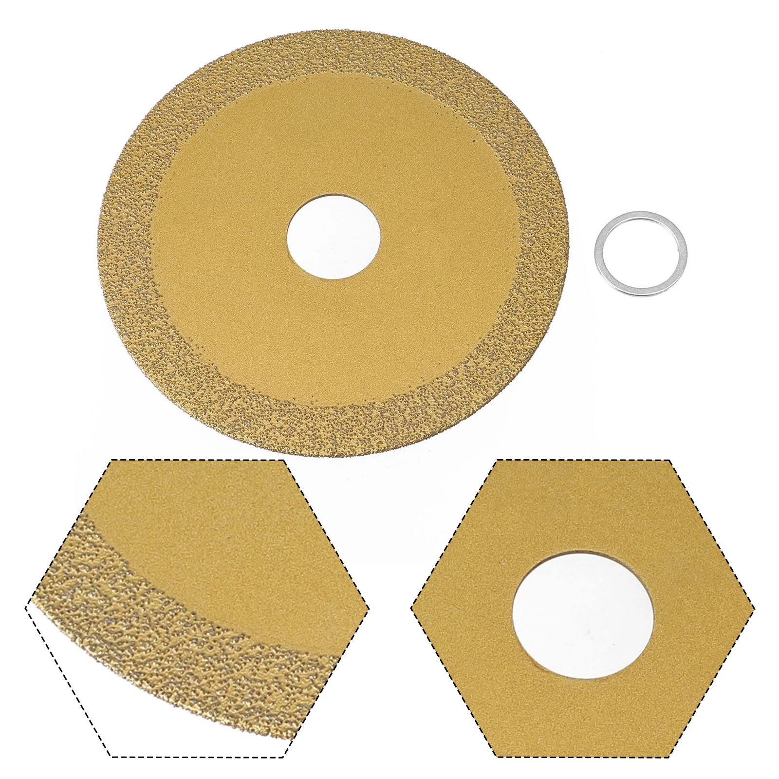 

Brazed Diamond Saw Blade Metal Brazing Iron For Steel Metal Stone Iron Rebar Aluminum Cutting Disc Set Angle Grinder Disk Cut Of