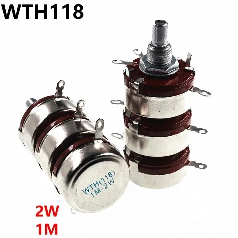 

WTH118 2W 1M 3-potentiometer Three-layer Potentiometer