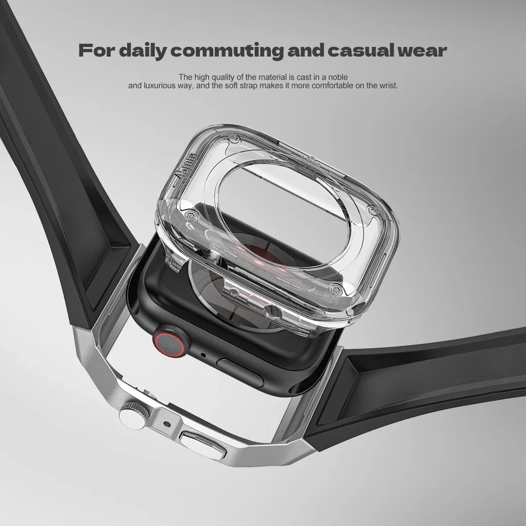Deluxe Metal Case & TPU Strap Replacement Kit
