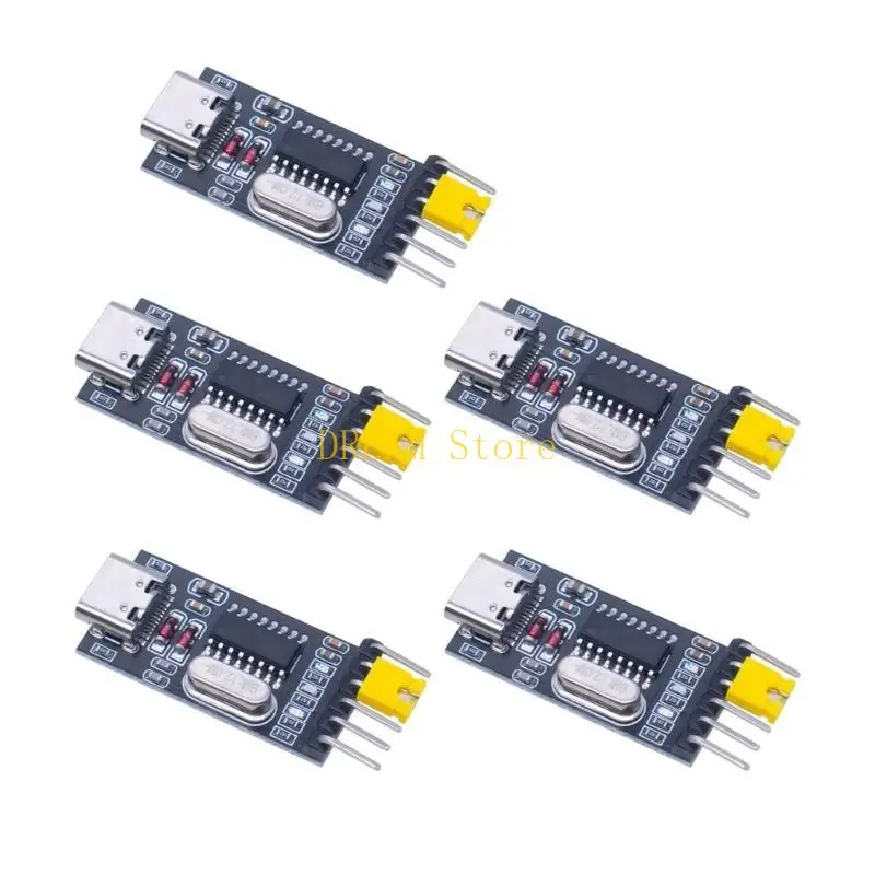 MCU 프로그래밍 디버깅을 위한 직렬 포트 CH340G 모듈에 직렬 포트 전화 USB에 5Pcs 유형 C 포트 다운로드 베스트 세일