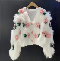Spring Long Sleeve Women's Blouse Heart Printing Baggy White Polo Collar Streetwear Fashion Single Breasted Female TOPs Shirt