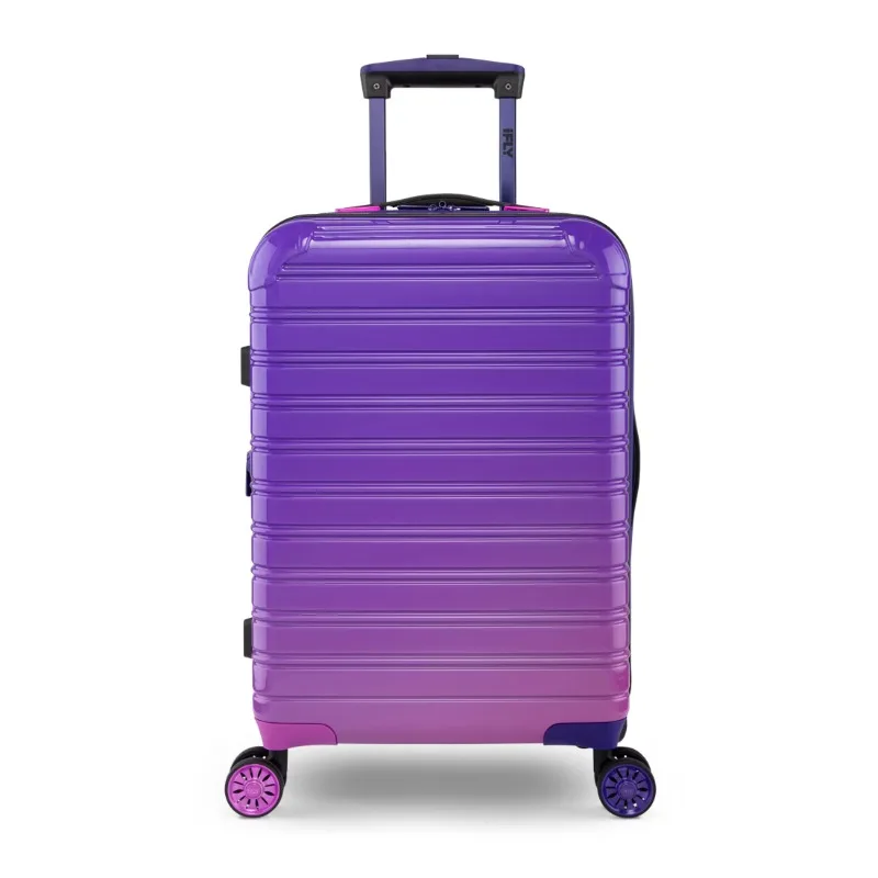 

iFLY Hardside Fibertech Luggage 20" Carry-on Luggage, Midnight Berry