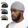 New Elastic Turban Hat For Men With Headband Cool Comfy Versatile Headwear Breathable Soft Caps 1