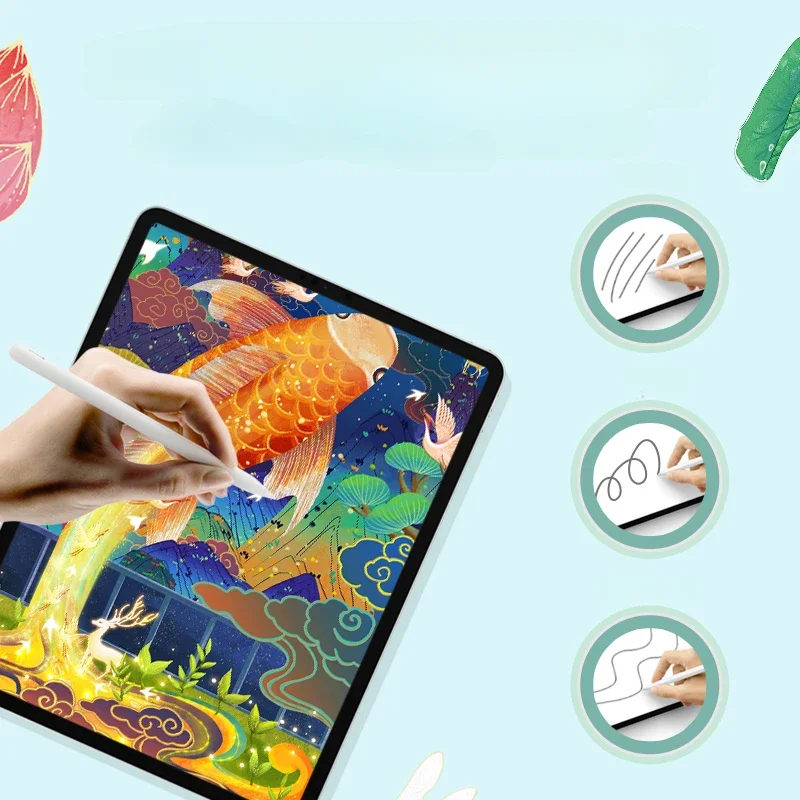 Protetor de Tela Magnética para Samsung Galaxy Tab s9 s8 s7 Plus Pintura Ultra Escrever Filme Fosco S7fe Lite - Imagem 5