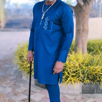 Alternative view of Bolaji Embroidered Dashiki Outfit