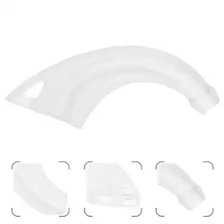 Gancho de plástico para audífono, molde para la oreja, pieza de accesorio para audífono, 1 unidad
