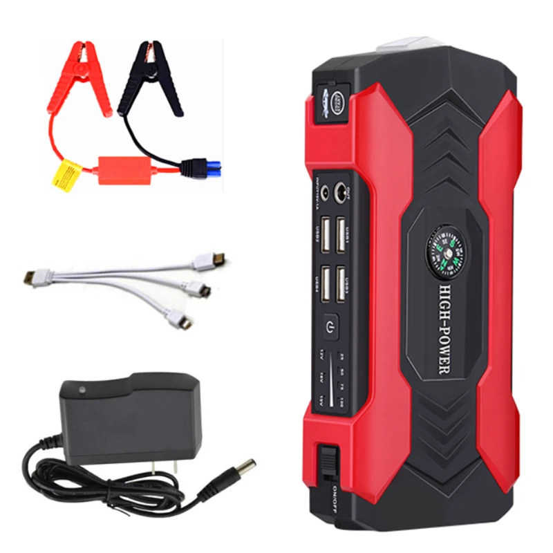 

Car Jump Starter Power Bank 12V Automotive Battery Charge Portable Charger Car Booster Auto Starting Device Emergency Battery