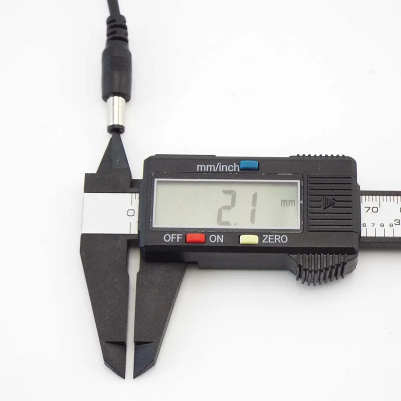 USB 2.0 �� A-DC 5.5mm x 2.1mm �÷��� �� DC ���� �ڵ� ���� Ŀ���� 5V ���̺� ���� 5.5mm*2.1mm L1