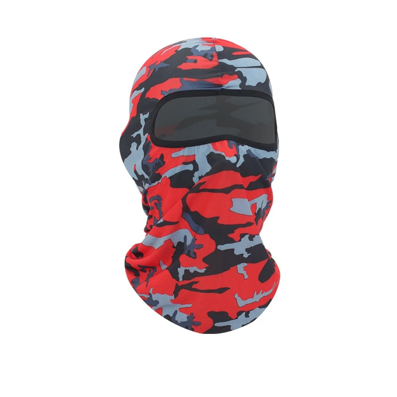  - 35 Colors Camouflage Sun Protection Outdoor Windproof Men Ski Mask Spring Summer Solid Color Balaclava Skullies Beanies