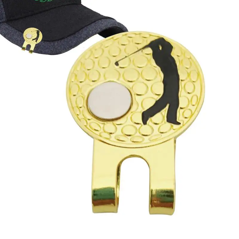 Clip Per Pennarello Per Pallina Da Golf Con Segno A Sfera Magnetica Modello Umanoide Creativo Golf Putting Alignment Punching Caps Clip Training Aids 