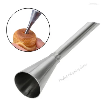 Stainless Steel Cream Nozzle Pastry Syringe Tip – 1PC Icing Piping Tool for Cupcakes & Puffs 2