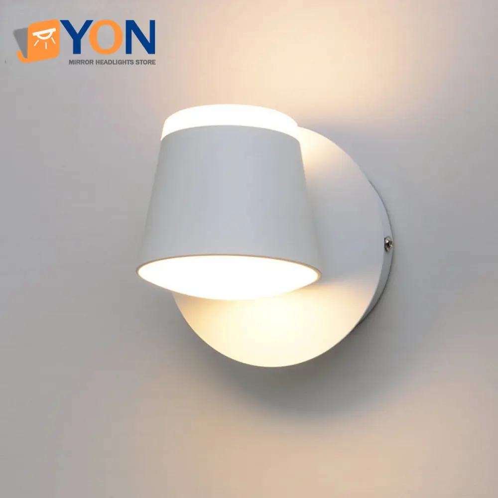 

USB5V 2.1A Modern Wall Lamps Bedside Wall Light Home Decor Aluminum Bedroom Bracket Light Household Living Room Reading Lamp