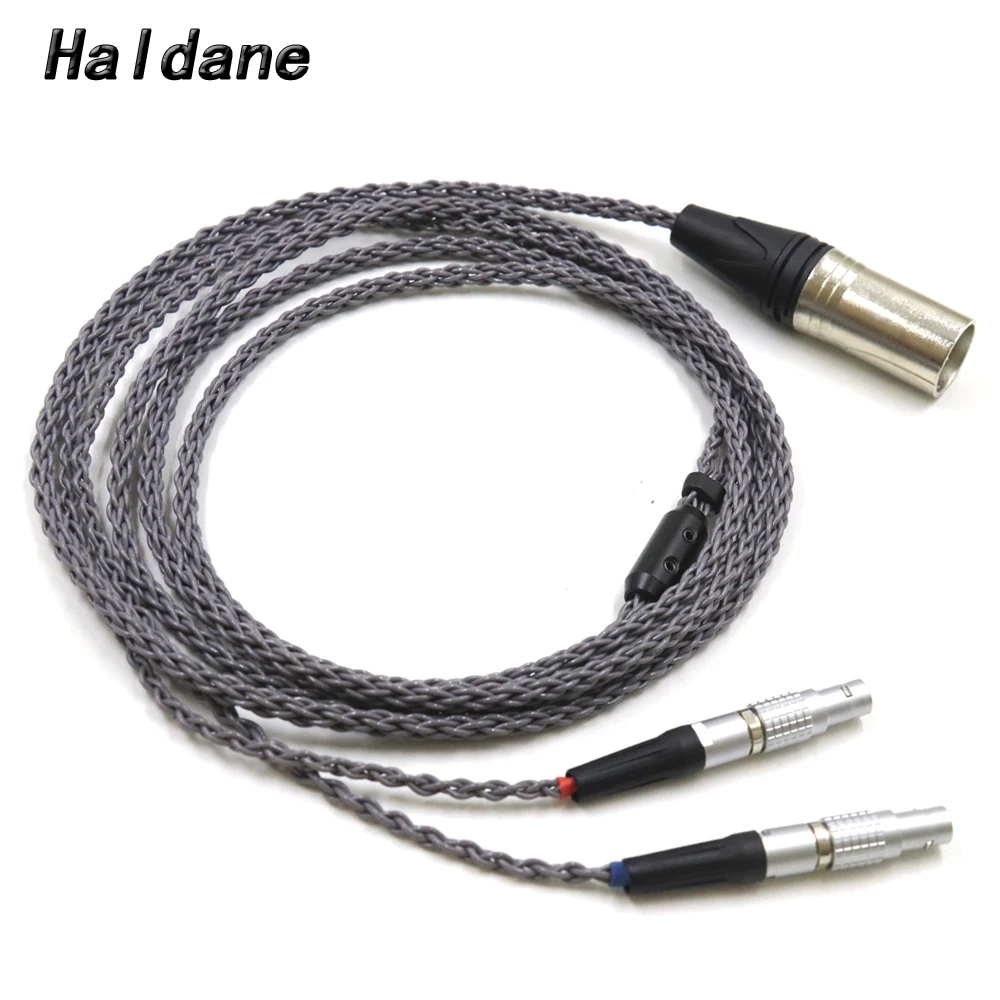 Haldane Grayjelly High-End Taiwan-7N Litz Occ Headphone Sostituire Il Cavo Di Aggiornamento Per Focal Utopia Elear Fidelity Circumaural