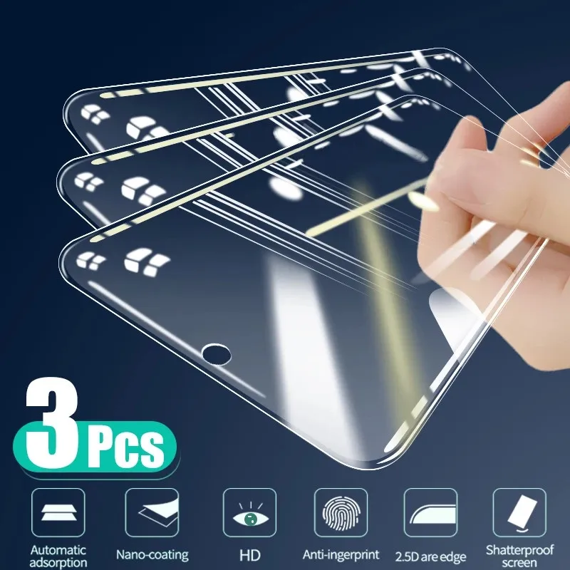Tempered Glass For Xiaomi Redmi Note 10 10s Pro Note9 Note8 Note9T 9S