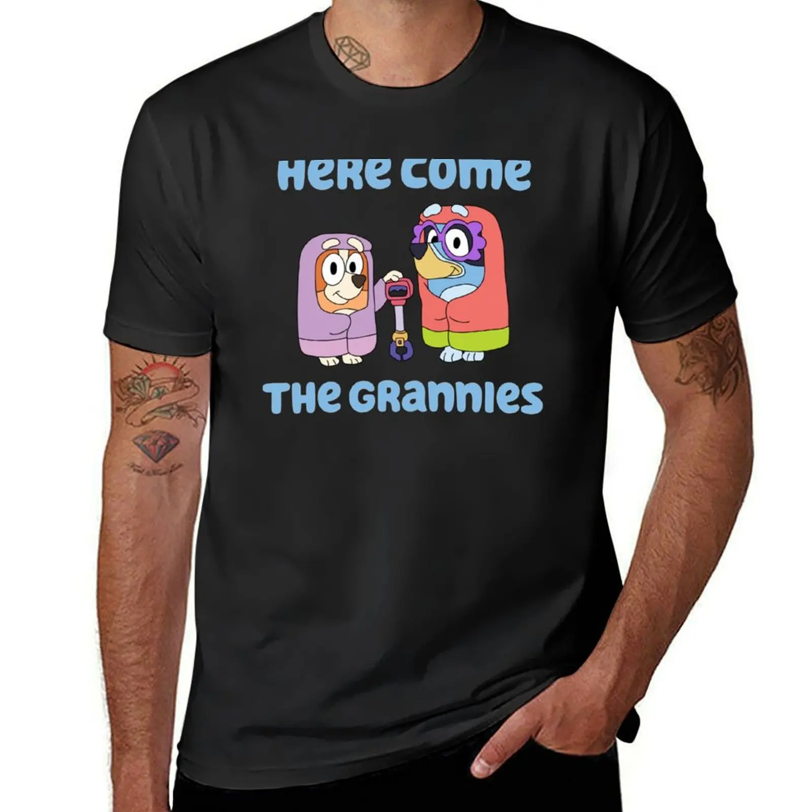 

Here Come the Grannies T-Shirt plus sizes sweat men t shirt