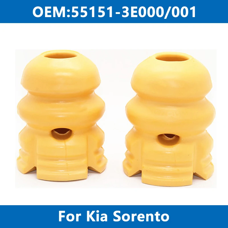 2pcs Rear Suspension Shock Absorber Bump Stop Control Arm Buffering