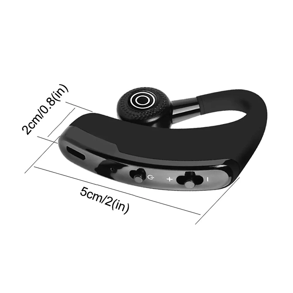 V9 Headset Bisnis Earphone BT Nirkabel 
