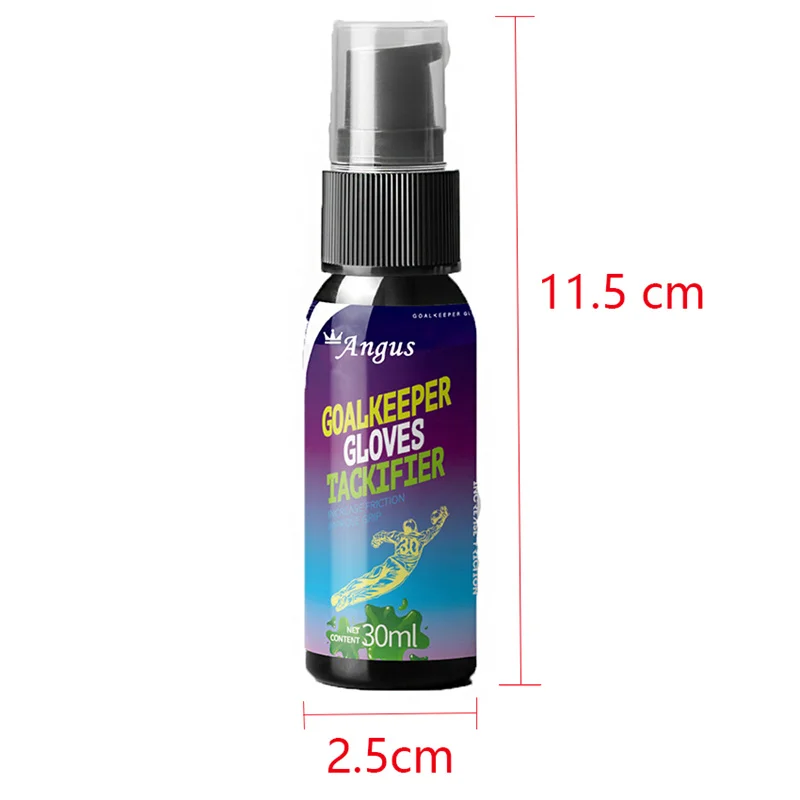 30ml Goalkeeper Glove Baseball Replacement Glove Glue Football Grip Spray for Goalkeeping Soccer Gloves Non-slip Enhanced Sticky
