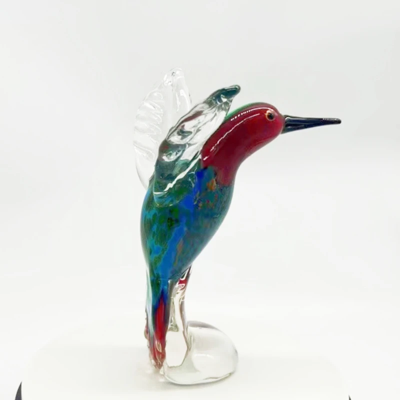 

Hand Blown Assorted Mini Glass Crystal Hhummingbird ku obje